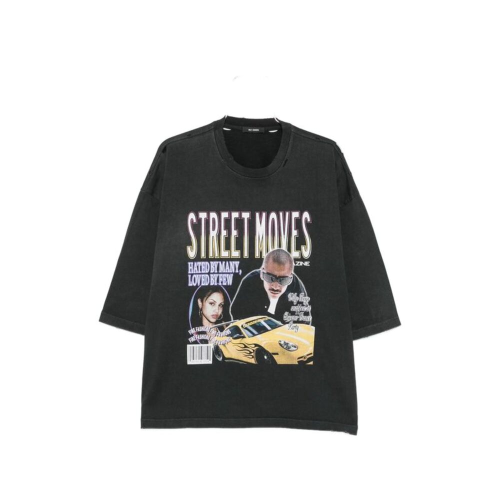 Willy Chavarria Black T-Shirts & Vests - T-Shirts Men